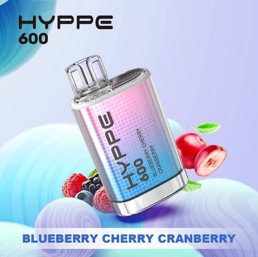 Blueberry Cherry Cranberry Hyppe Disposable Vape