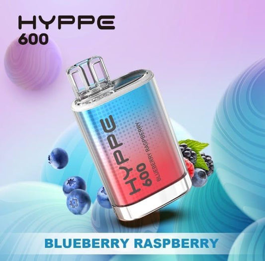 Blueberry Raspberry Hyppe Disposable Vape