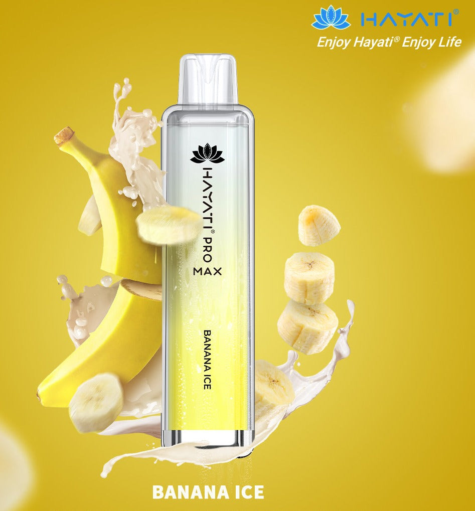 Banana Ice Hayati Pro Max Disposable Vape