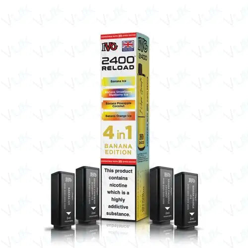 IVG 2400 Multi Flavour Edition Prefilled Pods