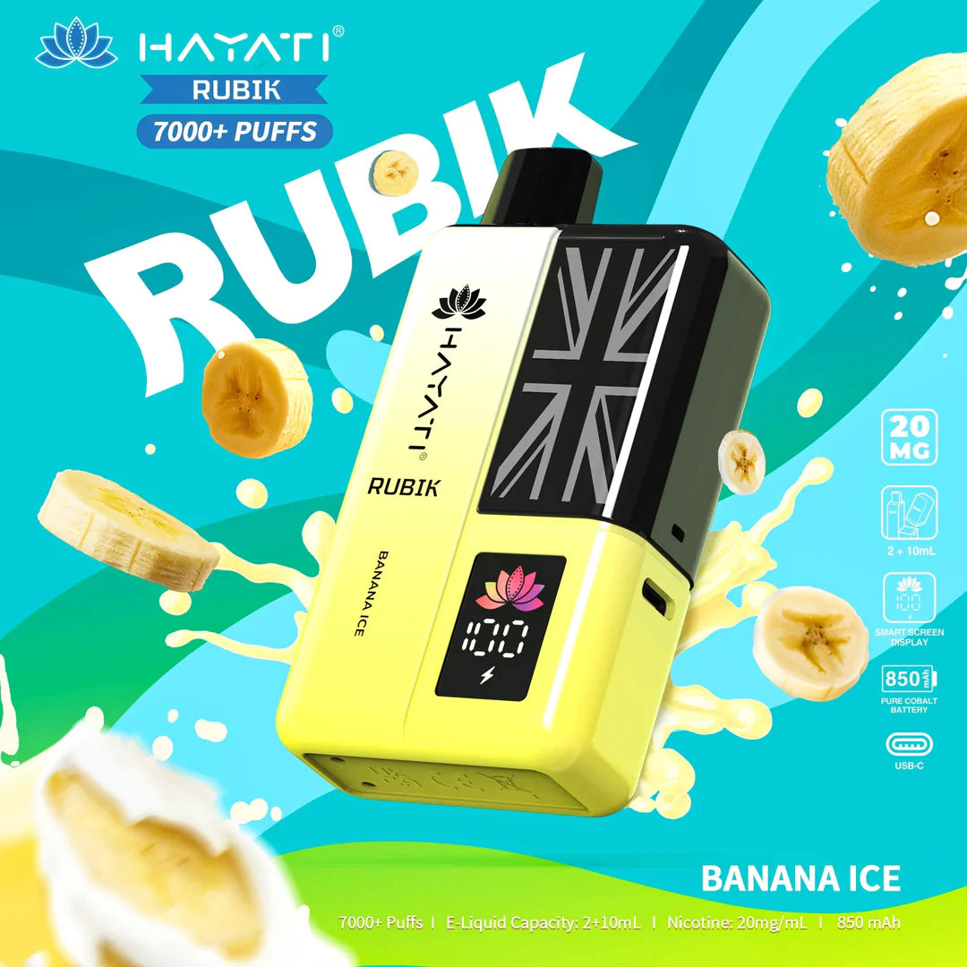 Hayati Rubik 7000 Puffs Vape