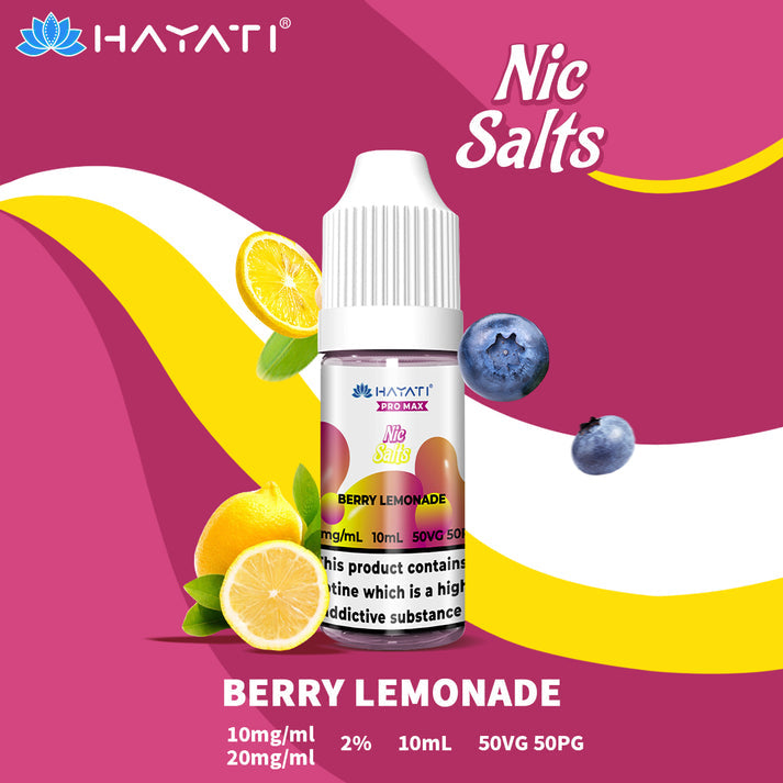 Hayati Pro Max Nic Salt - Berry Lemonade (Buy One Get One Free)