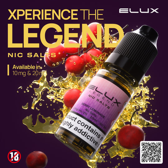 Berry Lemonade Nic Salt E-Liquid By Elux Legend