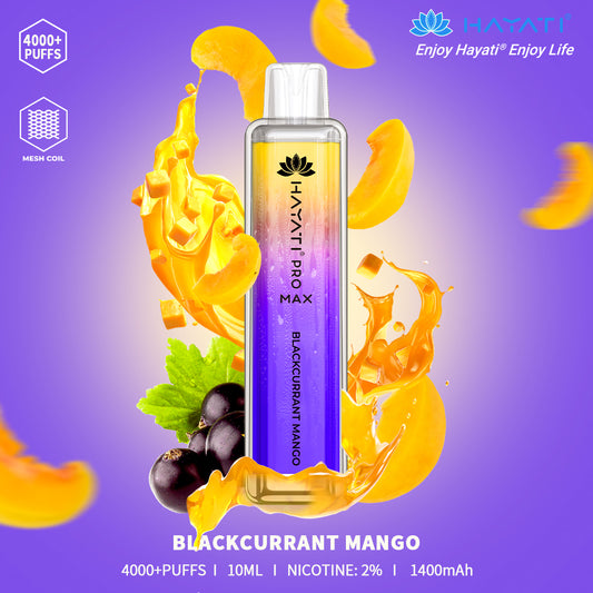 Blackcurrant Mango Hayati Pro Max Disposable Vape