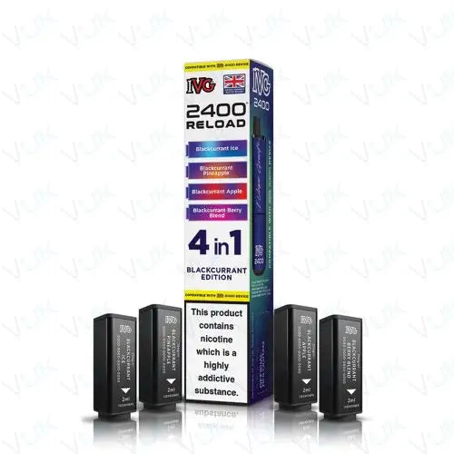IVG 2400 Multi Flavour Edition Prefilled Pods