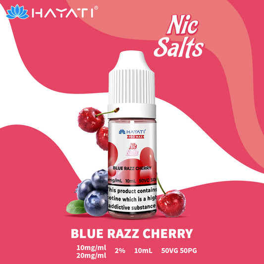 Blue Razz Cherry Hayati Pro Max Nic Salt