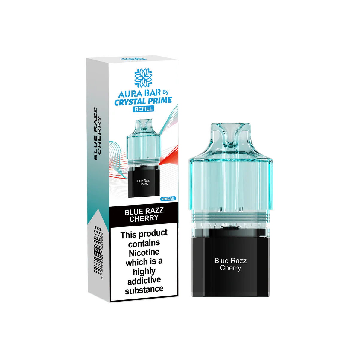 Crystal Prime Aura Bar 10k Replacement Pods