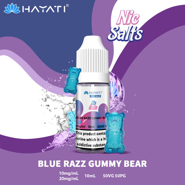 Blue Razz Gummy Bear Hayati Pro Max Nic Salt – Vapedeliver