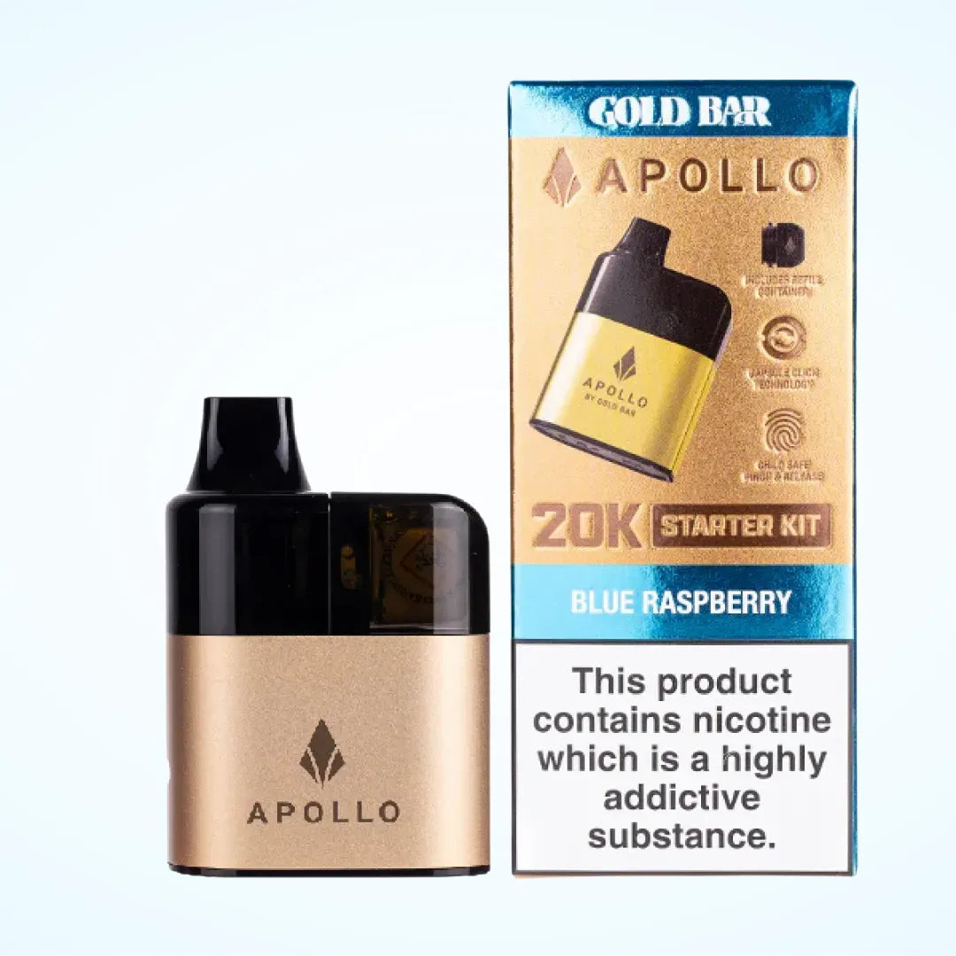 Gold Bar Apollo 20000 Puffs Pod Vape Kit