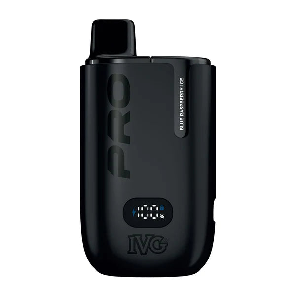 IVG Pro 12 Prefilled Pod Vape Kit – Blue Raspberry Ice