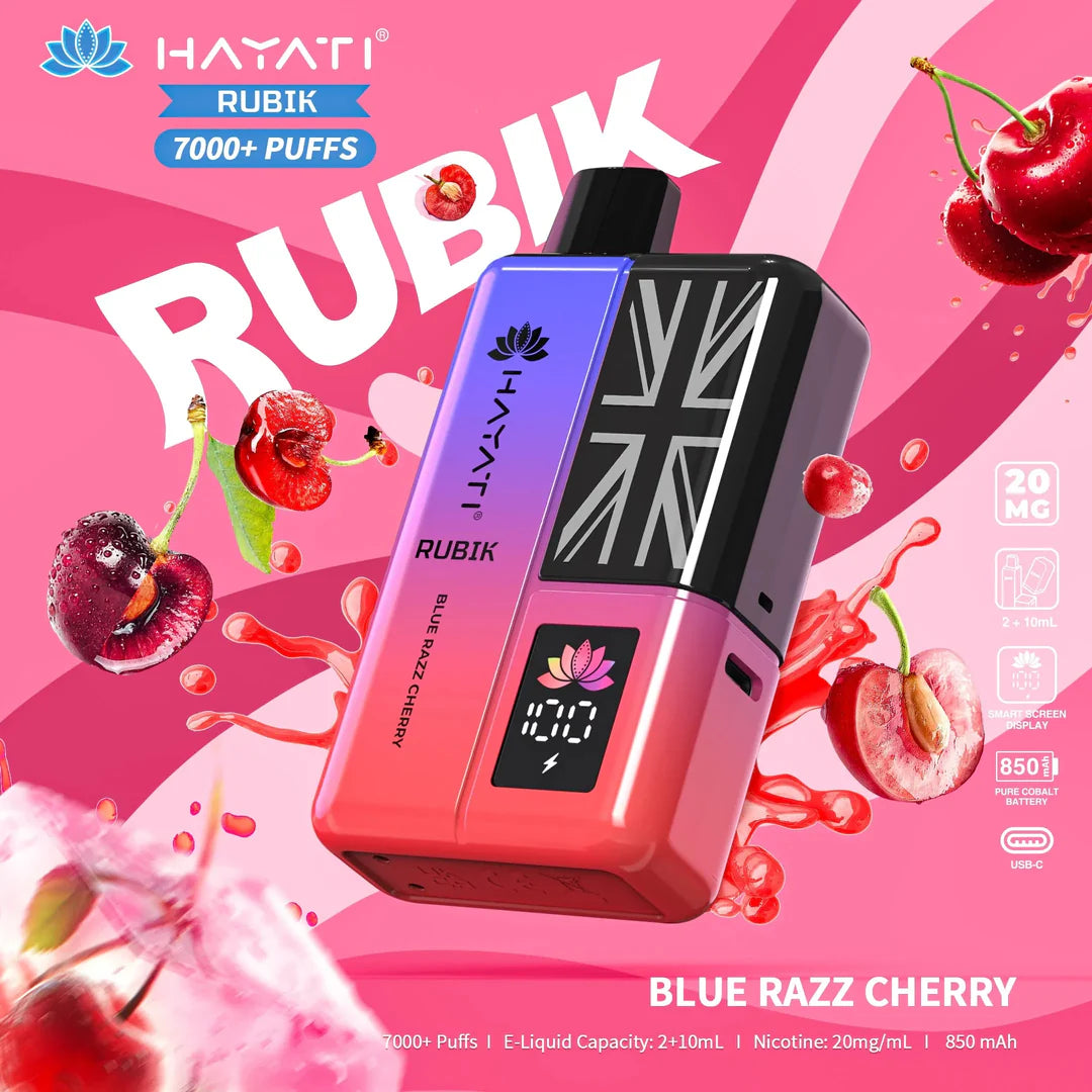 Hayati Rubik 7000 Puffs Vape