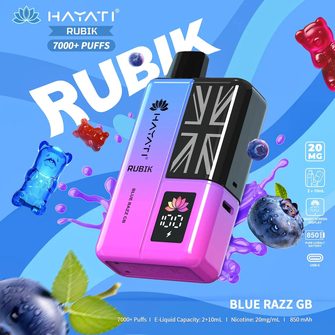 Hayati Rubik 7000 Puffs Vape
