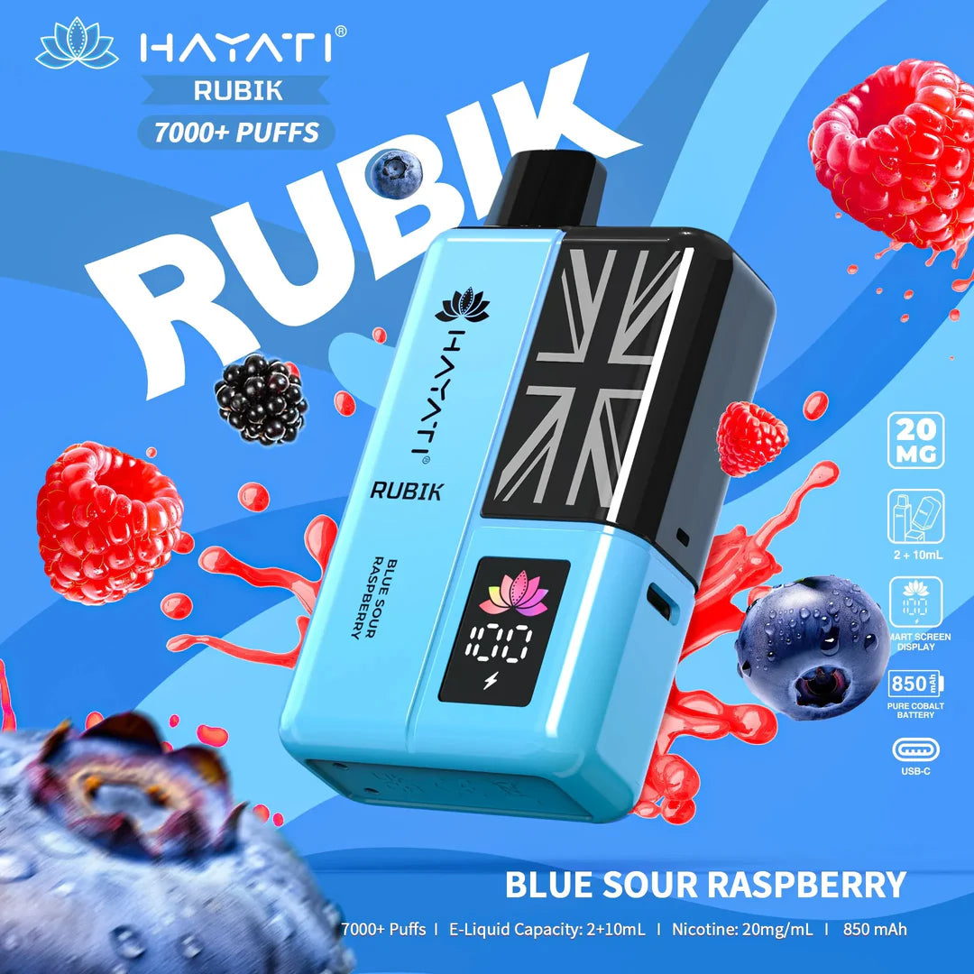 Hayati Rubik 7000 Puffs Vape