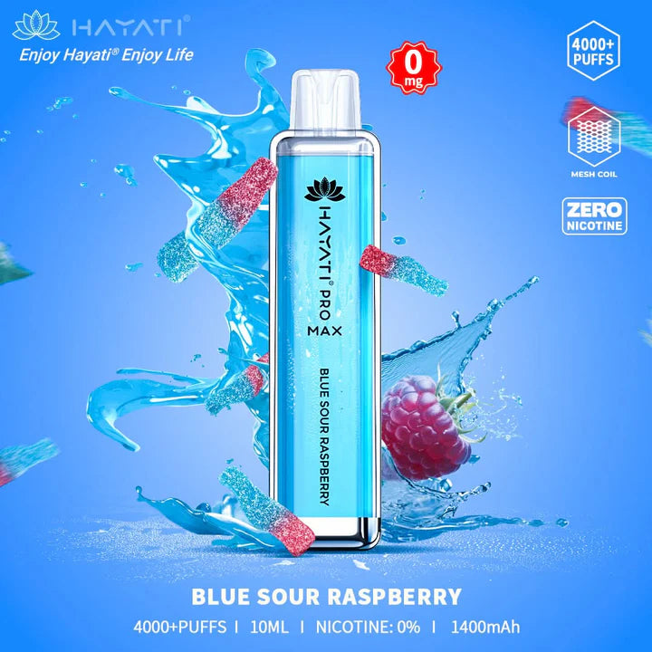 Hayati Pro Max 4000 Puffs 0% Nicotine
