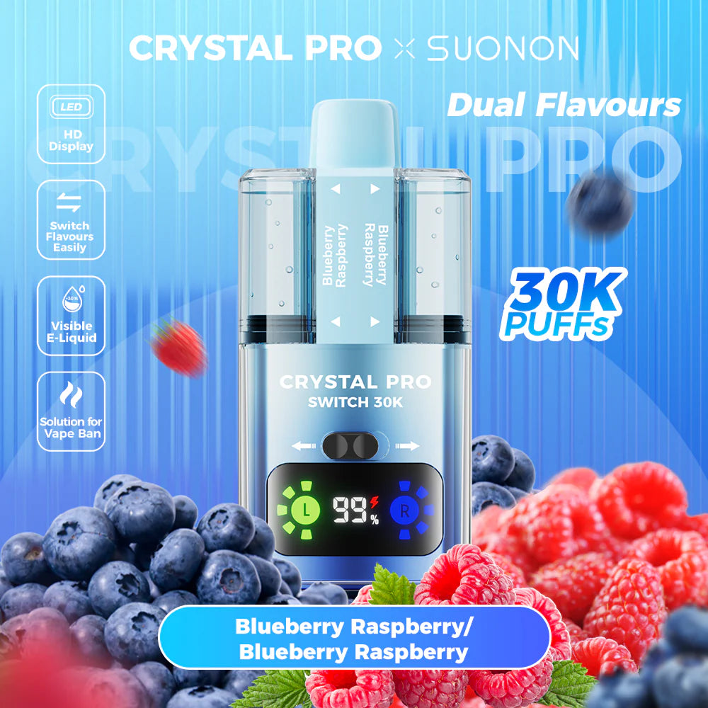 Crystal Pro Switch 30K Puff Prefilled Vape Kit
