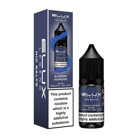 Blueberry Raspberry Nic Salt E Liquid By Elux Legend