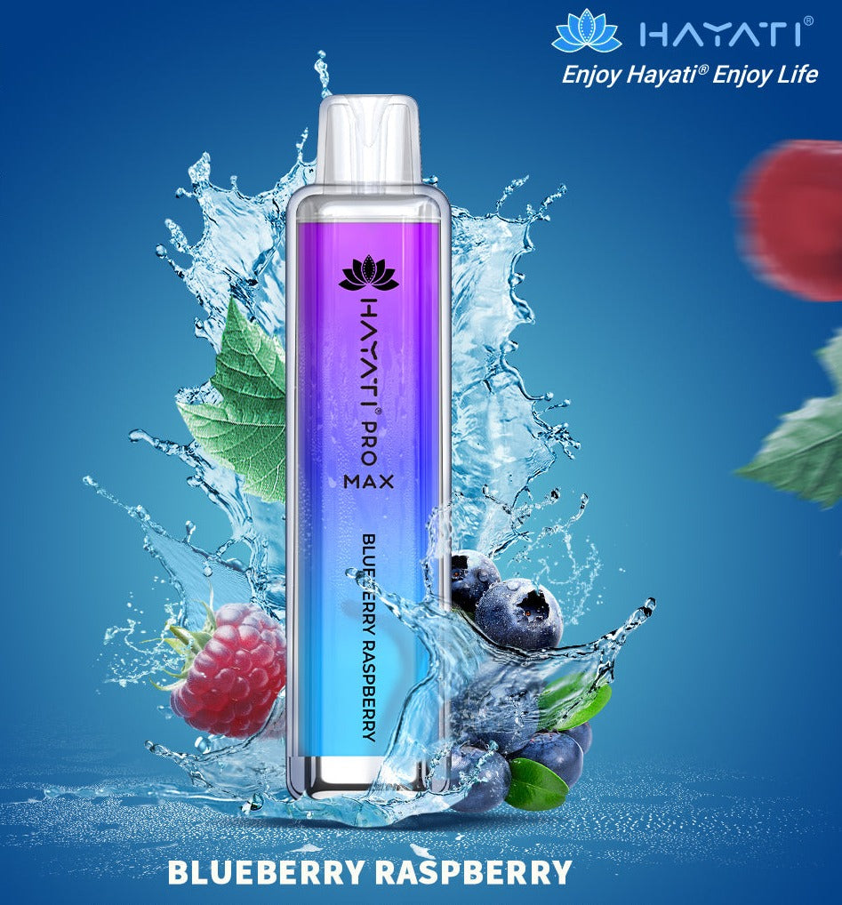 Blueberry Raspberry Hayati Pro Max Disposable Vape