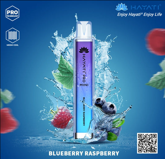 Blueberry Raspberry Hayati Pro Mini Disposable Vape