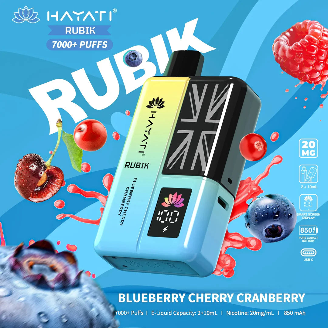 Hayati Rubik 7000 Puffs Vape