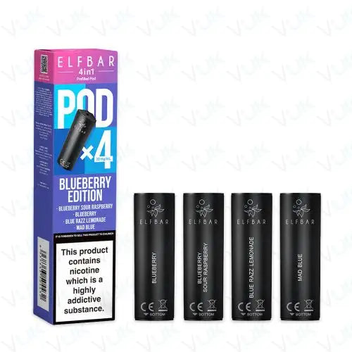 Elf Bar 4-in-1 Multi Flavour Prefilled Pods
