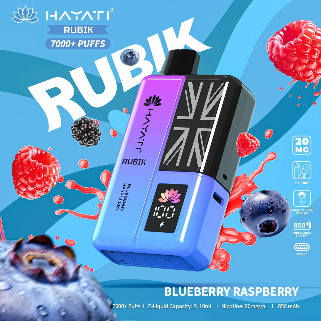 Hayati Rubik 7000 Puffs Vape