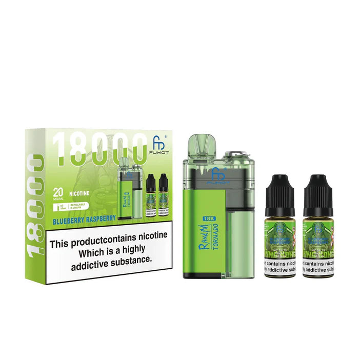 Fumot RandM Tornado 18K Prefilled Kit