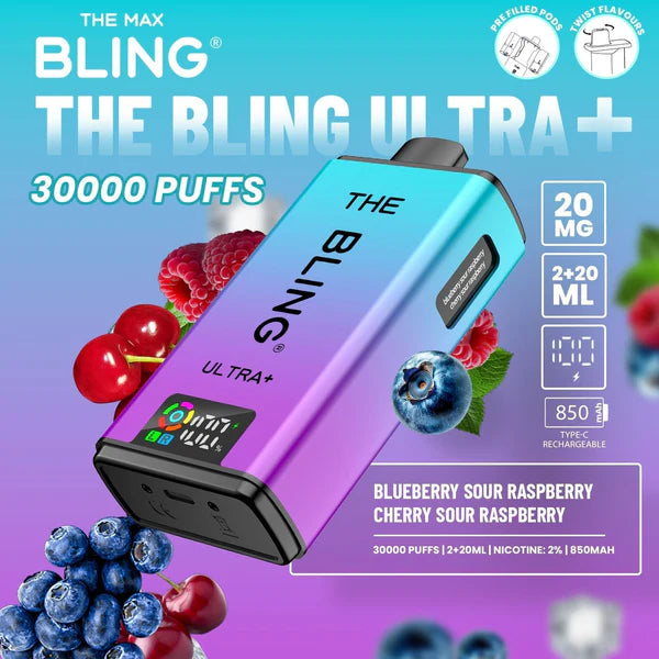 The Bling Ultra Plus 30K Prefilled Vape Pod Kit