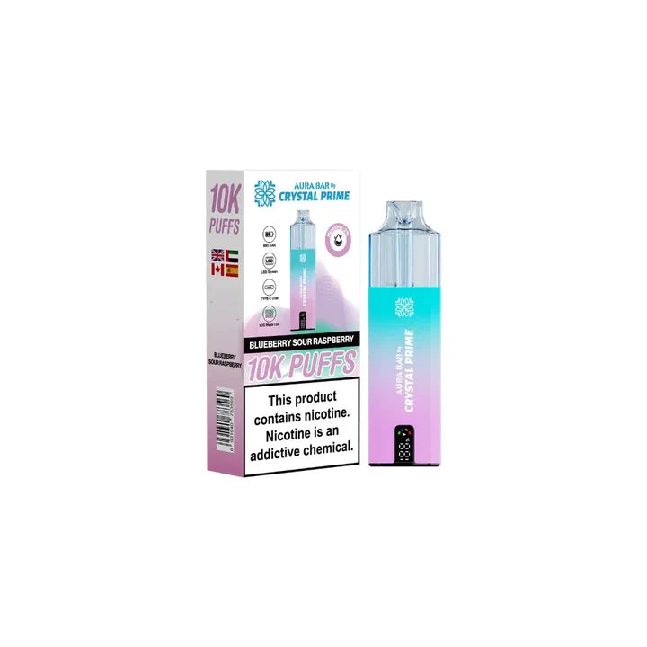 Crystal Prime 10000 Puffs ( AURA BAR )
