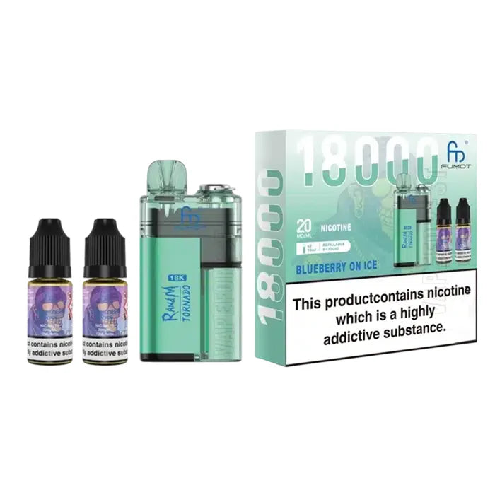 Fumot RandM Tornado 18K Prefilled Kit