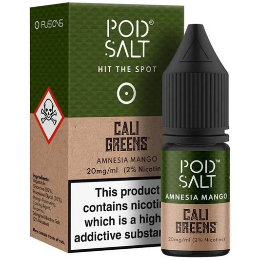 Amnesia Mango Nic Salt E-Liquid By Pod Salt