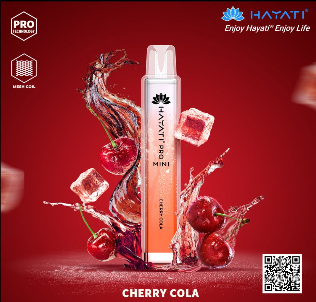 Cherry Cola Hayati Pro Mini Disposable Vape