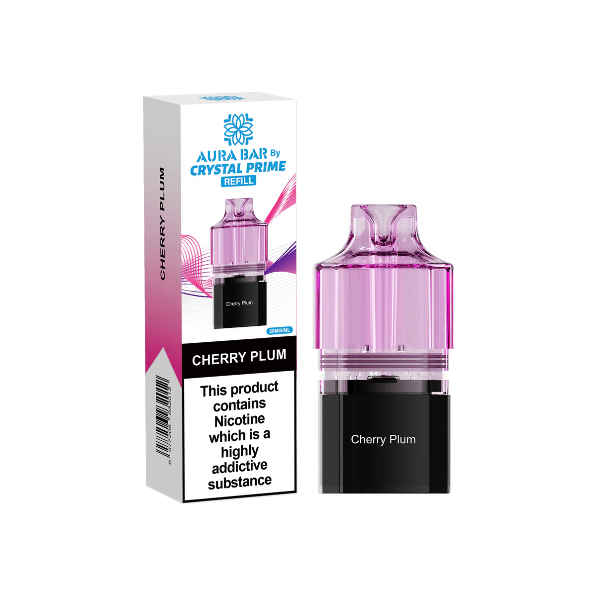 Crystal Prime Aura Bar 10k Replacement Pods