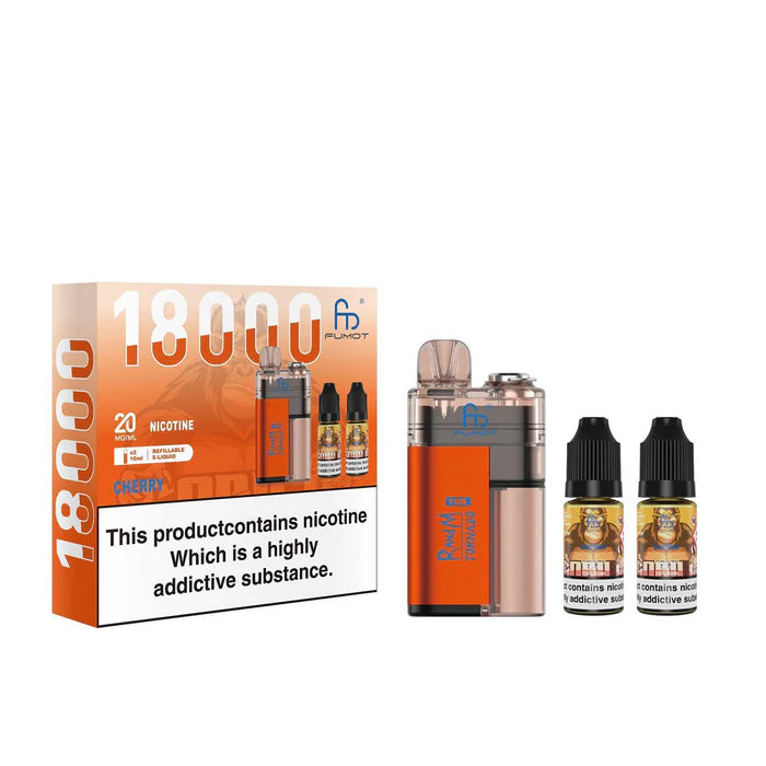 Fumot RandM Tornado 18K Prefilled Kit