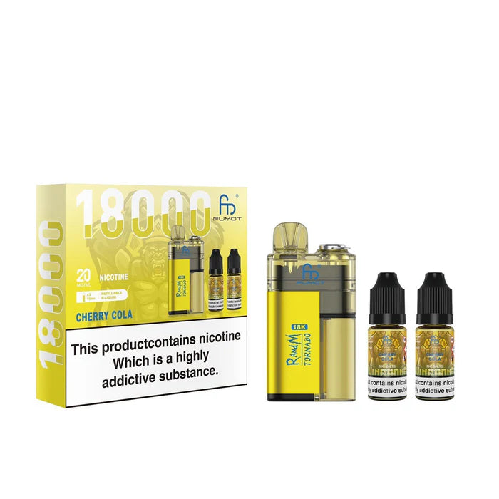 Fumot RandM Tornado 18K Prefilled Kit