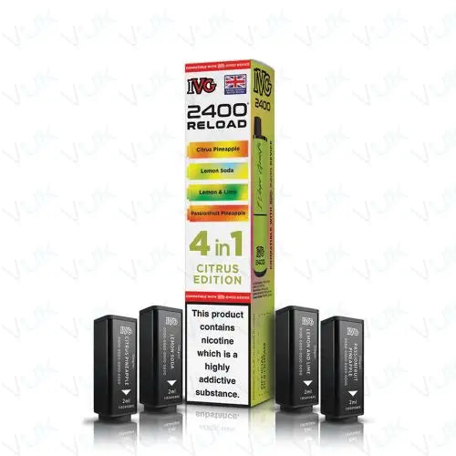 IVG 2400 Multi Flavour Edition Prefilled Pods