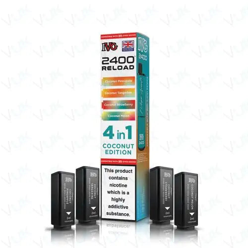 IVG 2400 Multi Flavour Edition Prefilled Pods