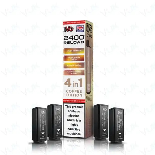 IVG 2400 Multi Flavour Edition Prefilled Pods