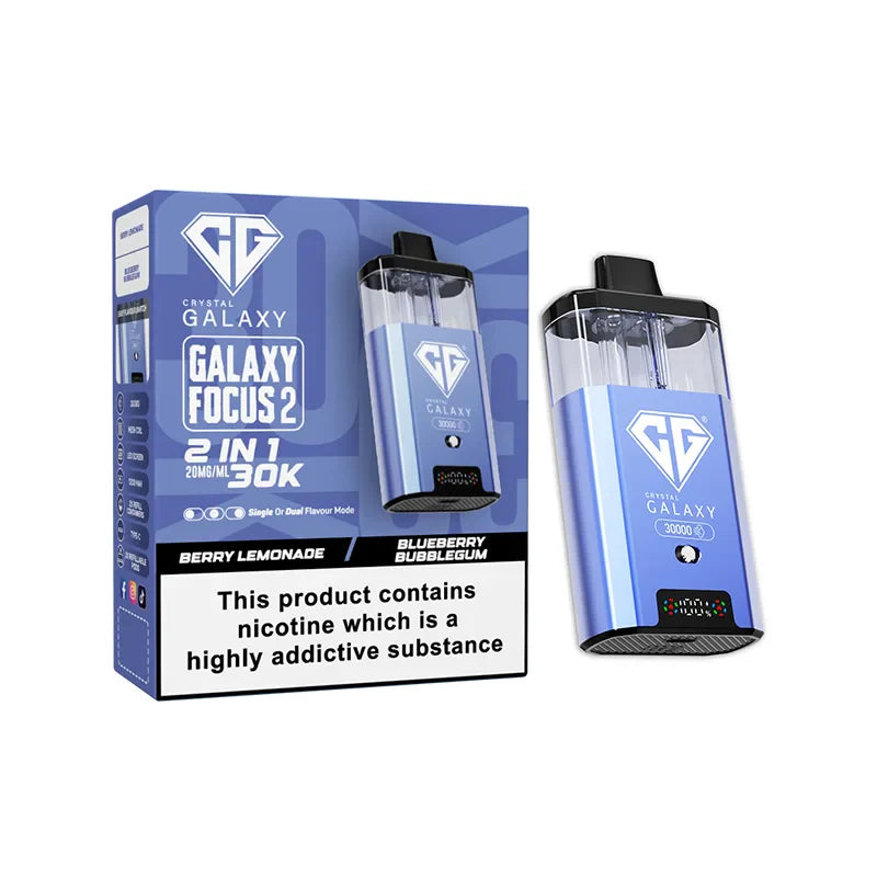 Crystal  Galaxy Focus 2, 30k Puff Prefilled Vape Kit