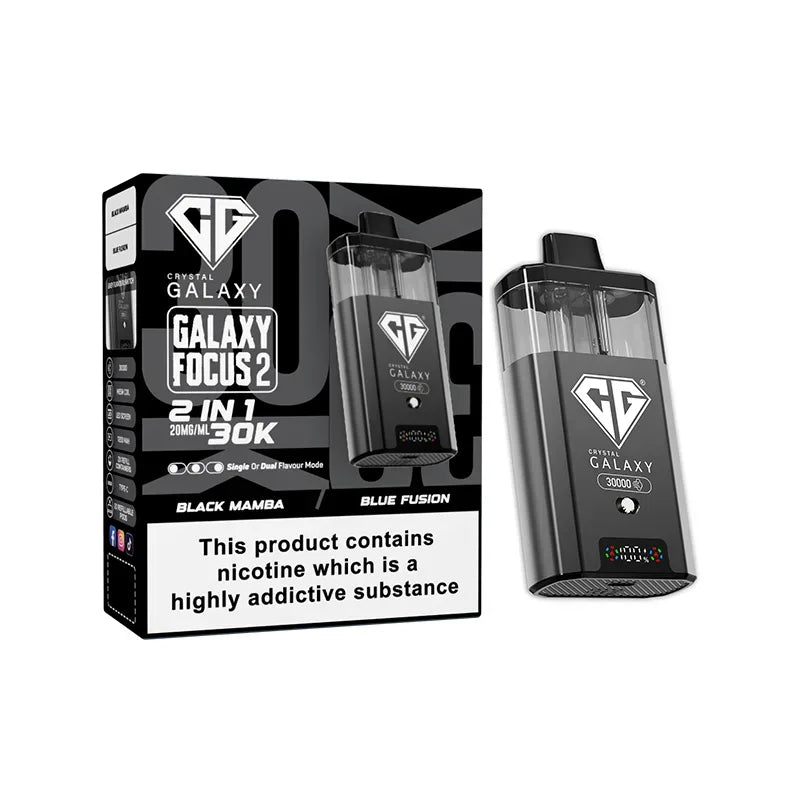 Crystal  Galaxy Focus 2, 30k Puff Prefilled Vape Kit