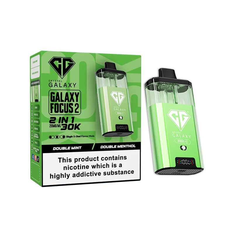Crystal  Galaxy Focus 2, 30k Puff Prefilled Vape Kit