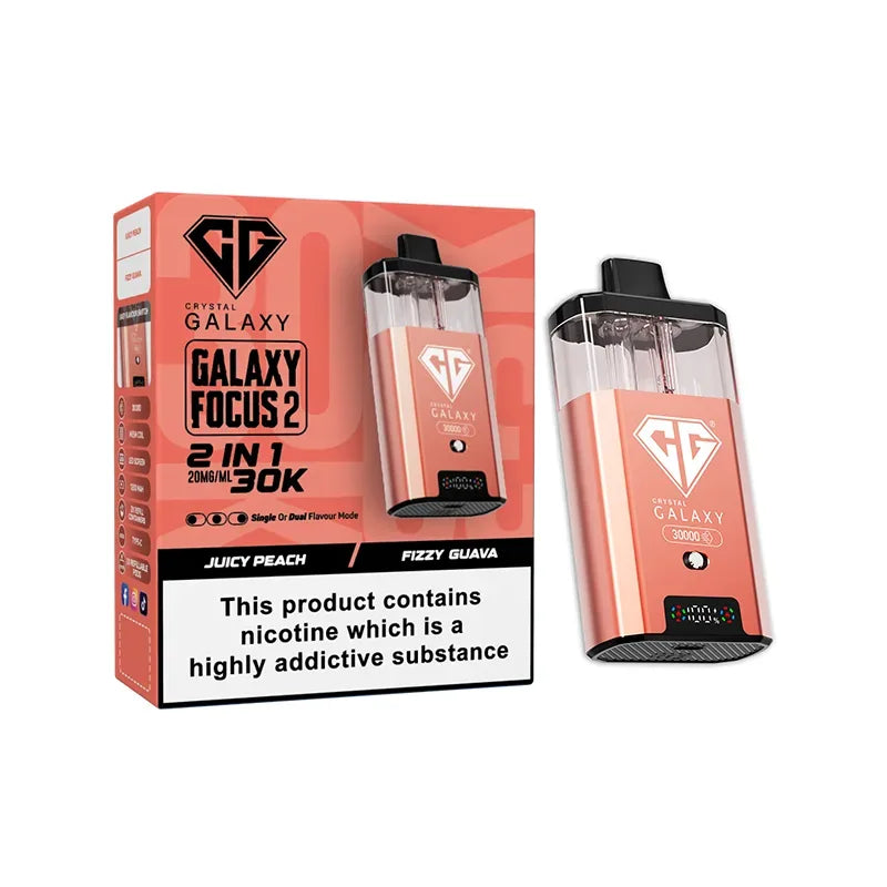 Crystal  Galaxy Focus 2, 30k Puff Prefilled Vape Kit