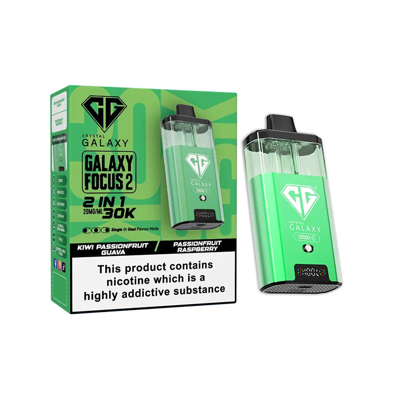 Crystal  Galaxy Focus 2, 30k Puff Prefilled Vape Kit