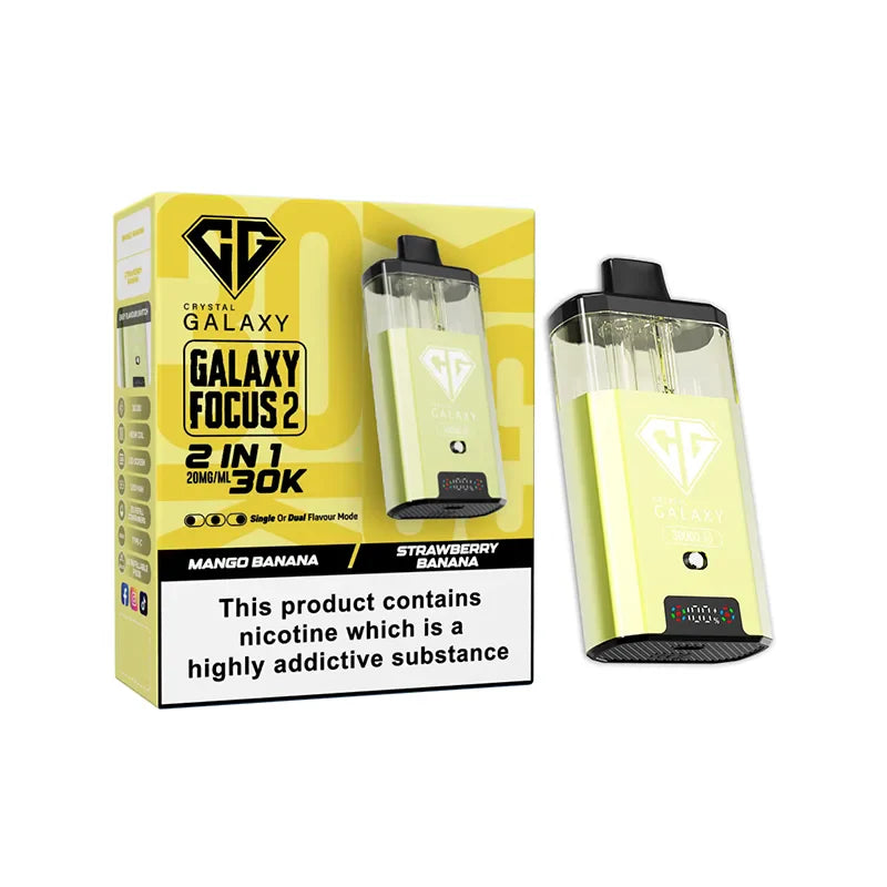 Crystal  Galaxy Focus 2, 30k Puff Prefilled Vape Kit
