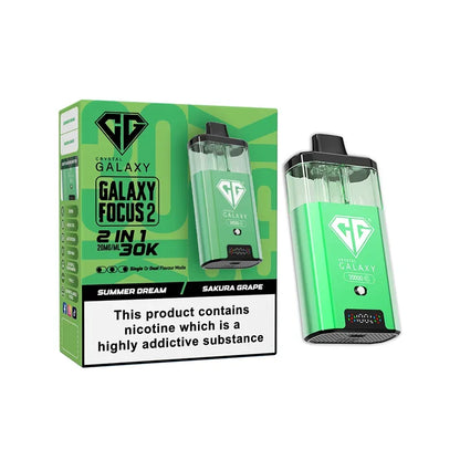 Crystal Galaxy Focus 2 30K Puff Prefilled Vape Kit