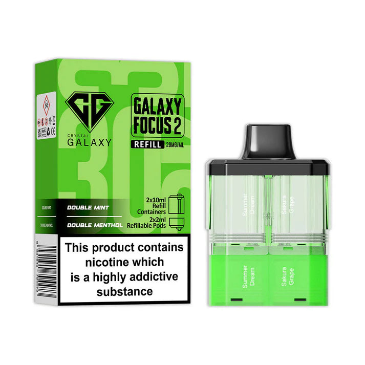 Crystal Galaxy Focus 2 30K Pre-filled Pods