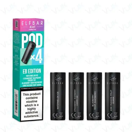 Elf Bar 4-in-1 Multi Flavour Prefilled Pods