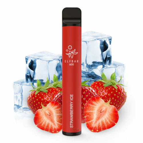 Strawberry Ice Elf Bar Disposable Vape