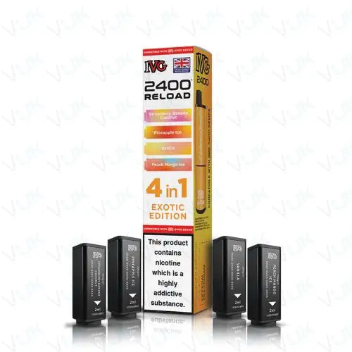 IVG 2400 Multi Flavour Edition Prefilled Pods