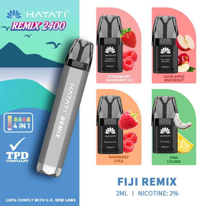 Fiji Hayati Remix 2400 4in1 Pod Kit