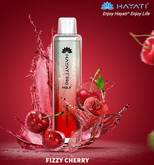 Fizzy Cherry Hayati Pro Max Disposable Vape